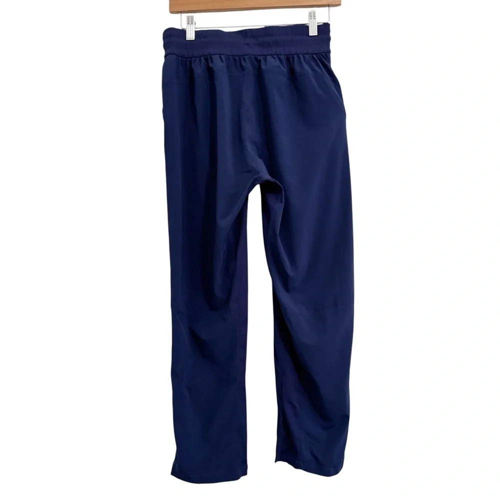 Lululemon Beyond The Studio High Rise Crop Pant Blue 6